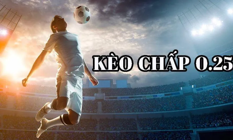 Kèo tài xỉu 0.25 Hiểu rõ về loại kèo này trong cá cược bóng đá